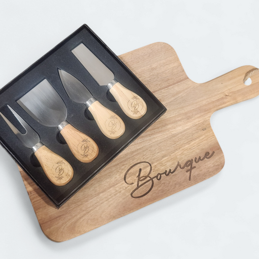 Personalized Charcuterie Board & Cheese Knife Set